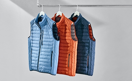 Zomer bodywarmer heren