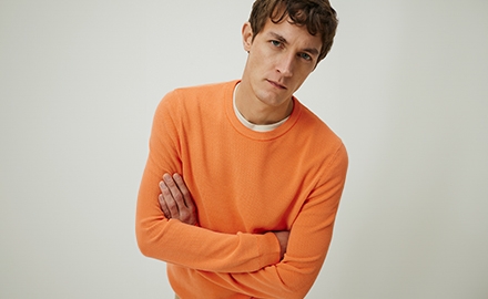 Oranje sweater