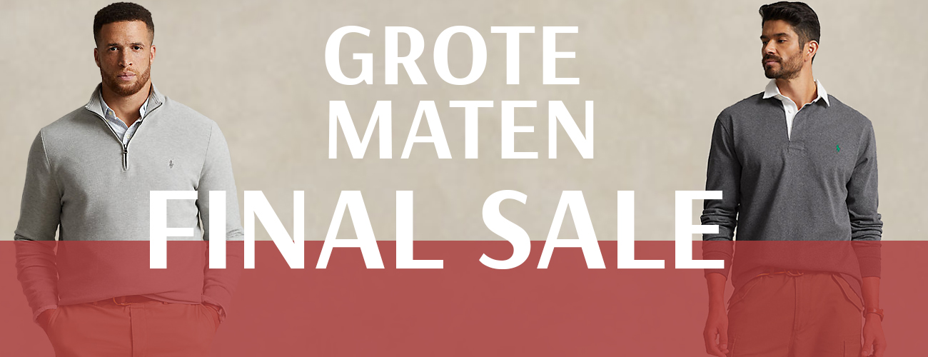 Winkels met grote discount maten